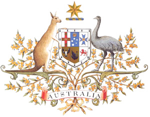 オーストラリアの国章画像